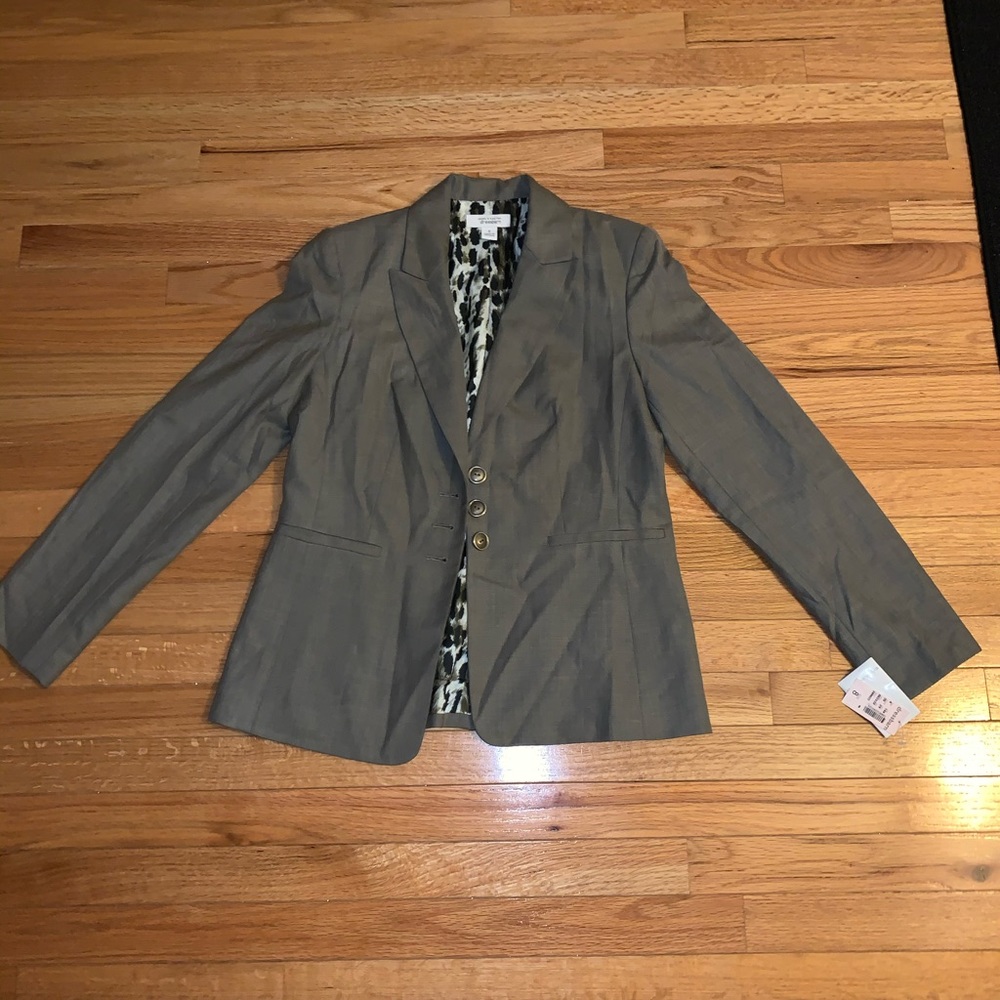 Gray Dress Barn Blazer